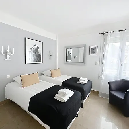 Two En-suite Bedroom On La Croisette - Sea View Apartment Cannes