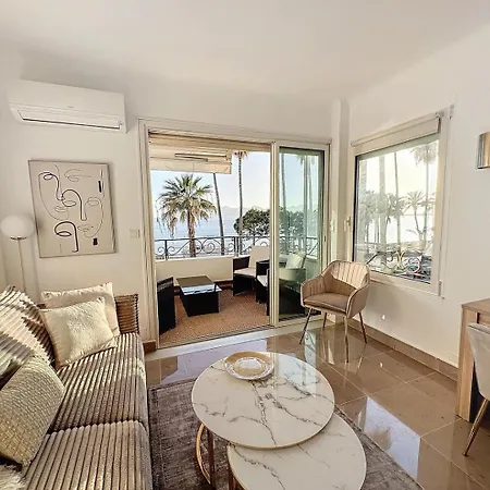 Two En-suite Bedroom On La Croisette - Sea View Apartment