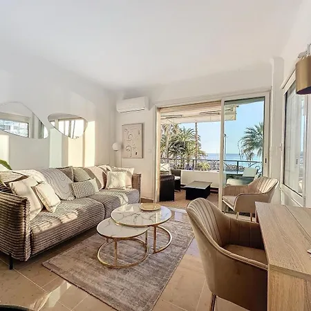Two En-suite Bedroom On La Croisette - Sea View Apartment