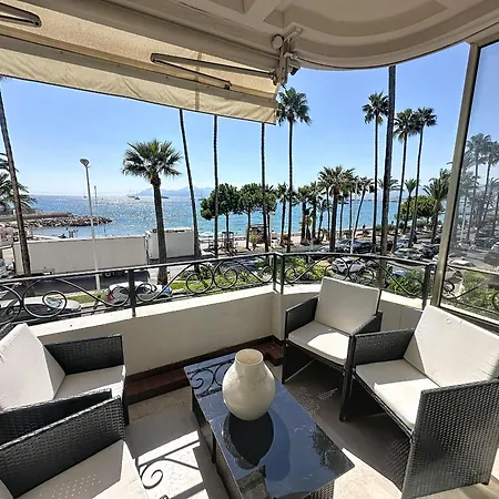 Appartement Two En-suite Bedroom On La Croisette - Sea View